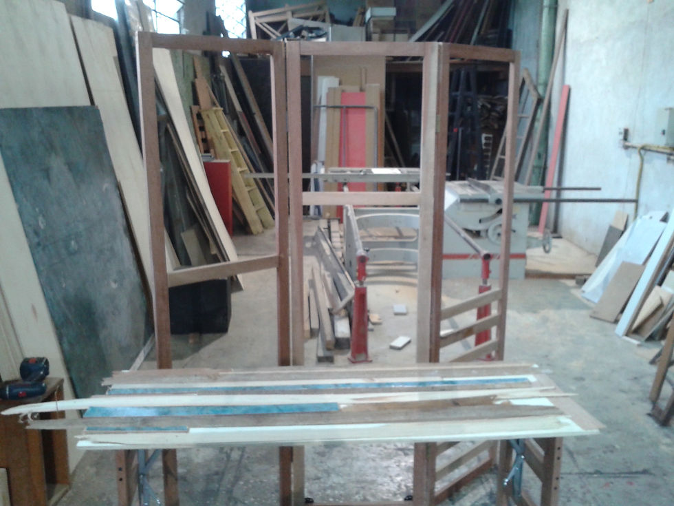 cenário em construção