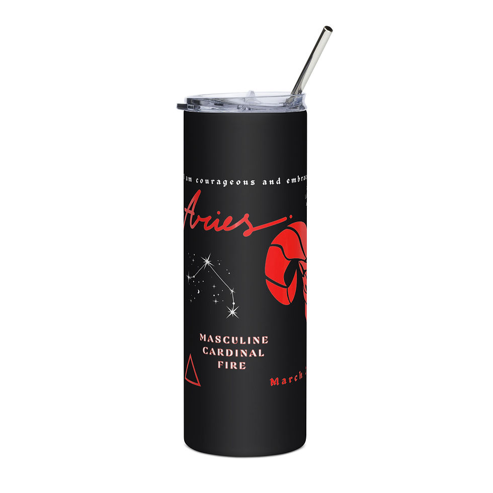 Thumbnail: Zodiac Sippers ARIES Sun Sign