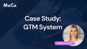 Go-to-Market System Case Study
