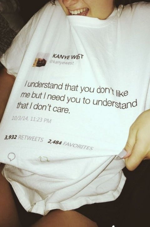 Miniatura: I DON'T CARE - T-shirt unisex