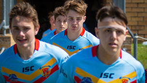 De La Salle's trophy cabinet overflowing after upsetting Gymea in the u16 Gold GF