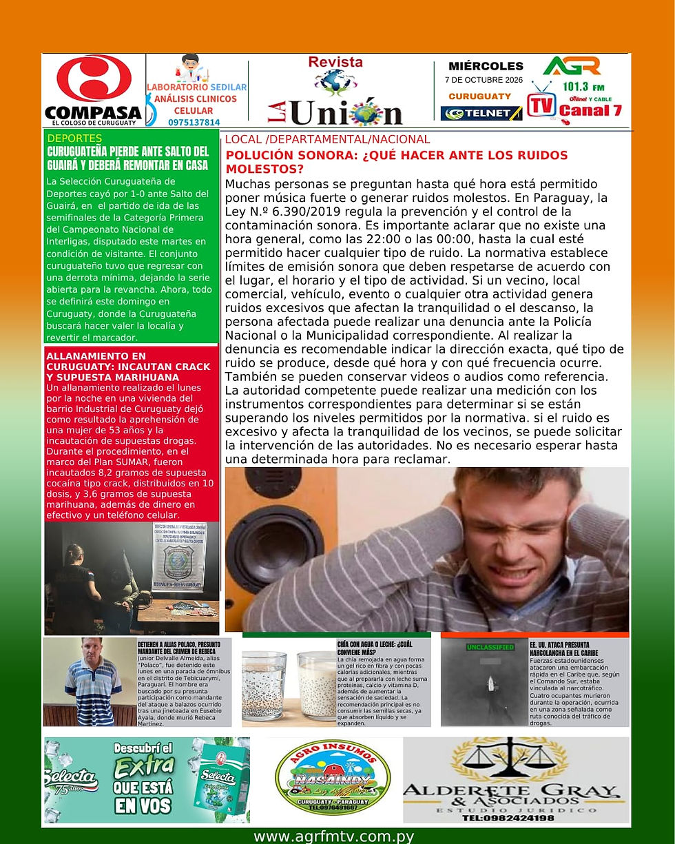 TAPA DE LA REVISTA