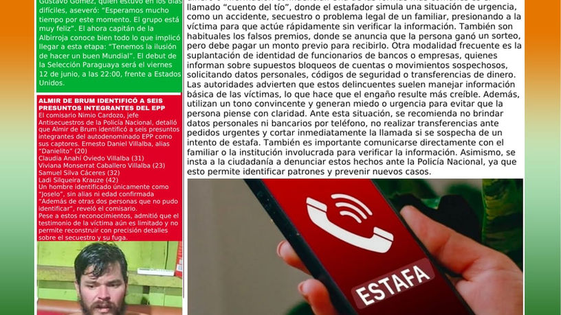 TAPA DE LA REVISTA