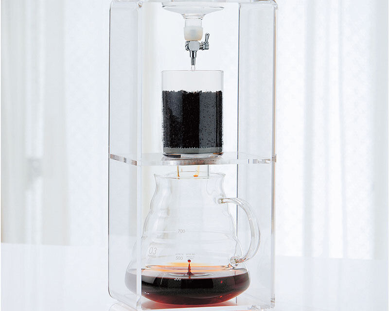 Hario Water Dripper in action