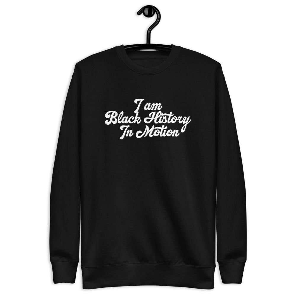 "Black History in Motion" - Unisex Fleece Pullover