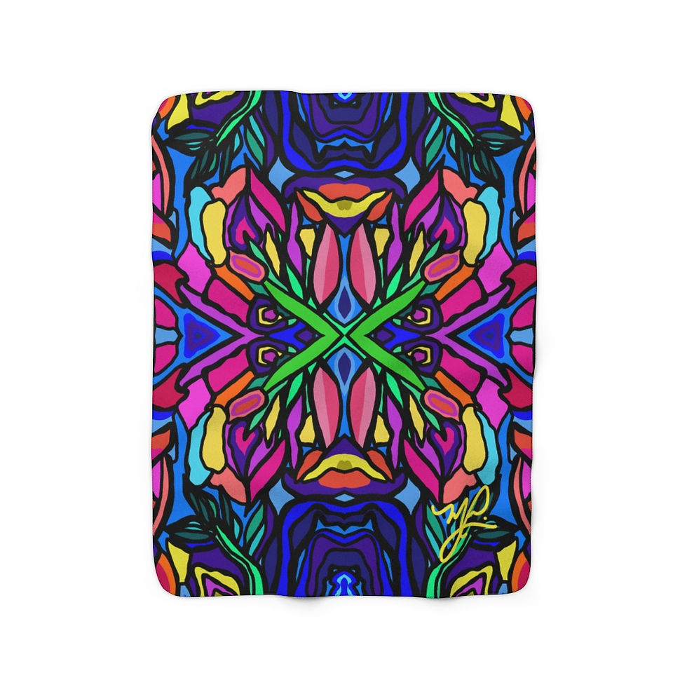 Thumbnail: Flora- Fleece/Fur Blanket