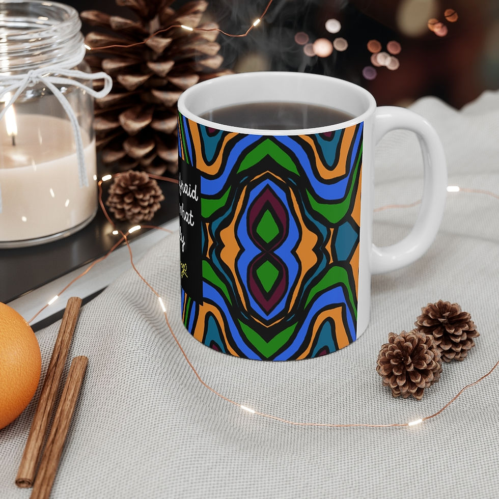Thumbnail: "Stop Being" (BLU) - Ceramic Mug 
