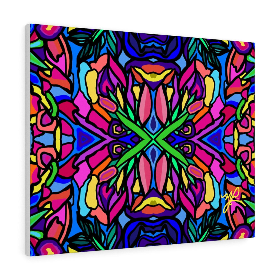 Thumbnail: Flora- Canvas Gallery Wraps