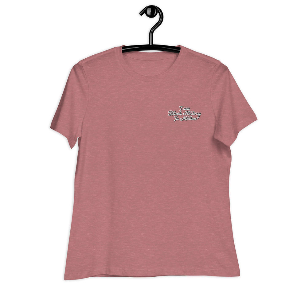 Thumbnail: "Black History in Motion"- Women's Relaxed T-Shirt