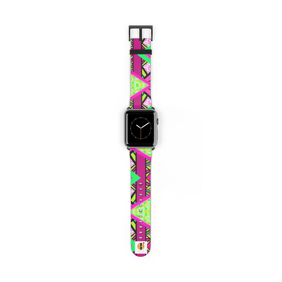 Thumbnail: Pink POW- Apple Watch Band