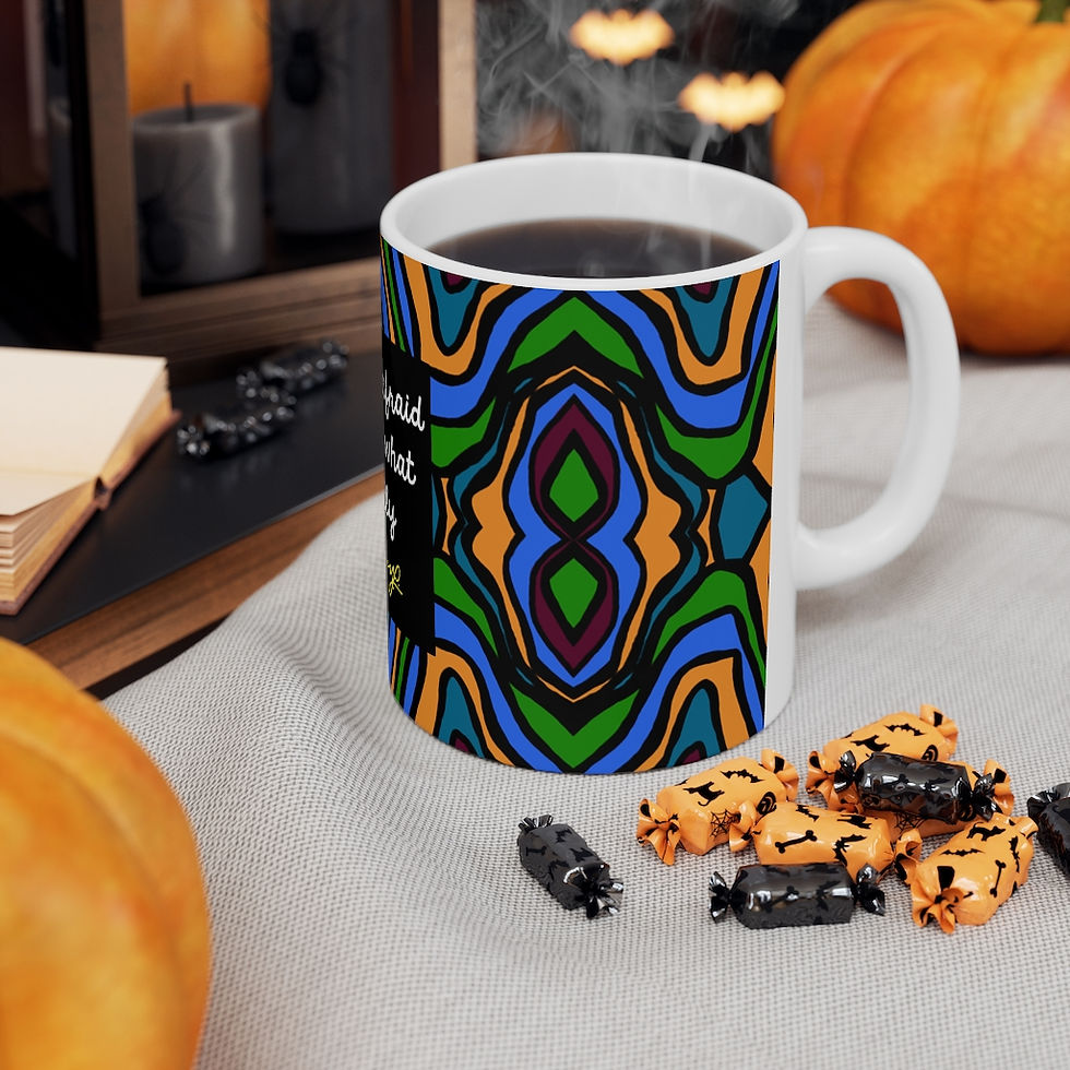 Thumbnail: "Stop Being" (BLU) - Ceramic Mug 