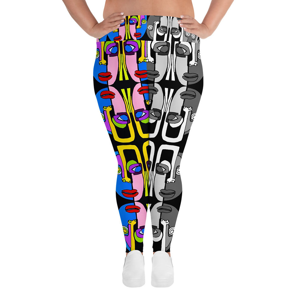 Mahrohk- Plus Size Leggings