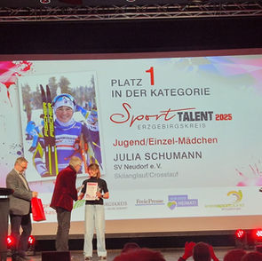 Erzgebirgischer Sportnachwuchs im Rampenlicht