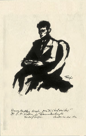 Friedrich Fiegl, Kafka liest den Kübelreiter Ein Landarzt