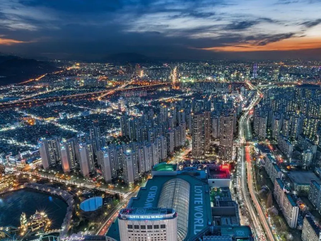 South Korea travel guide 2026 - Seoul skyline night view - The Blueberry Trails