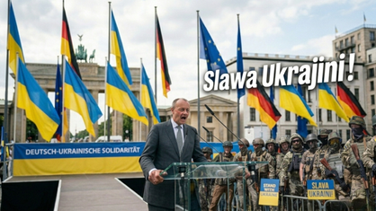 "Slawa Ukrajini!" – Wie der Kanzler eine faschistische Losung salonfähig macht
