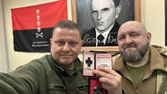 General Zaluzhnyi, a contender for the Ukrainian presidency backed by neo-nazi factions