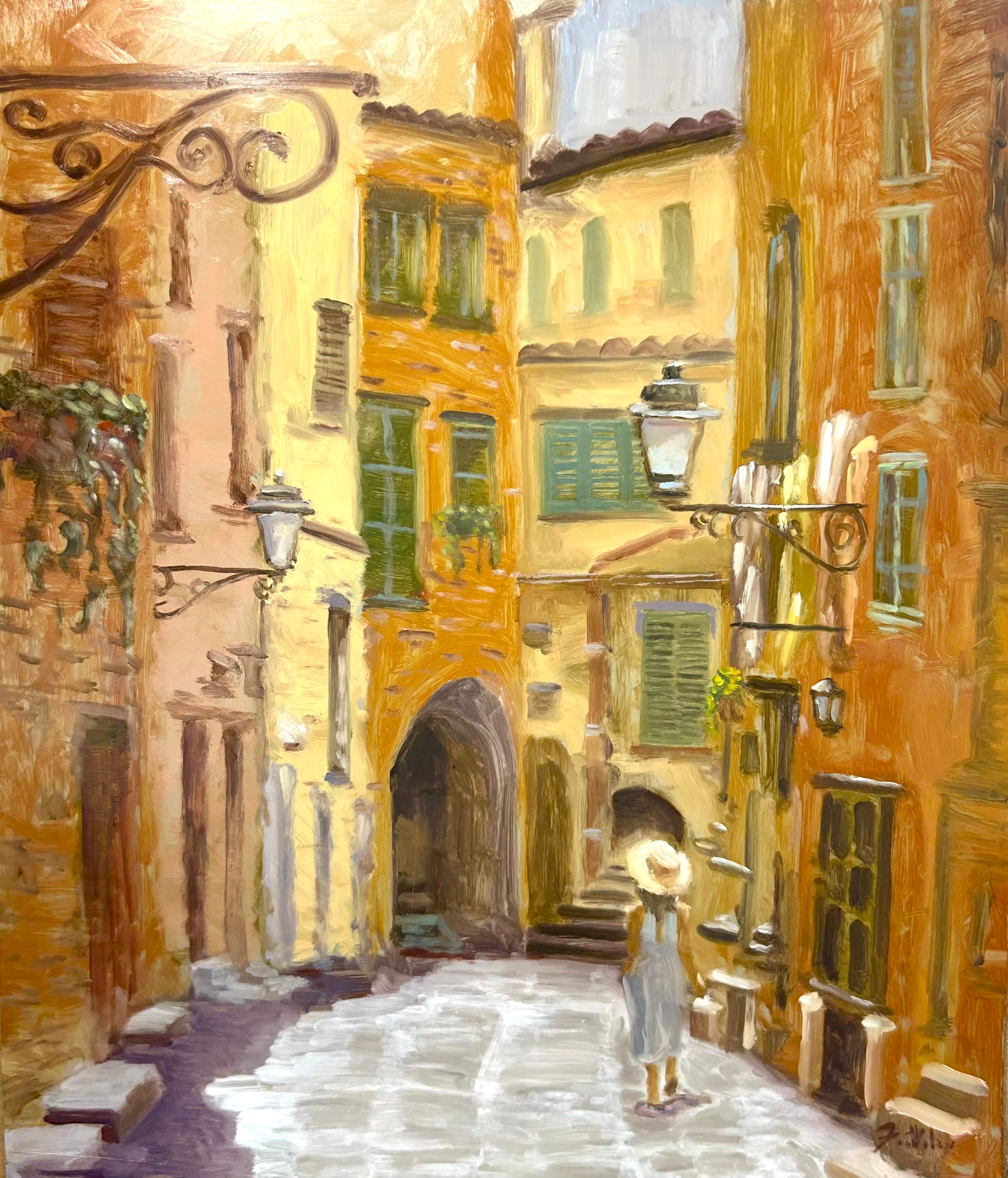 Italian Villa 40x 50 cm