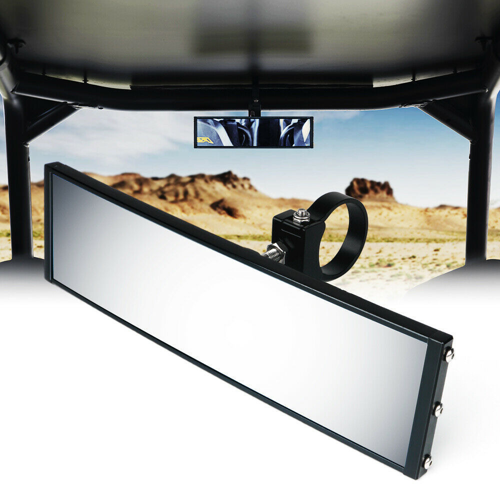 Everest Powersports 9" Rear View Center Mirror Aluminum