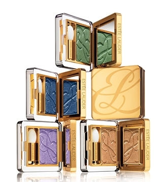 Estee Lauder 2010 fall Pure Color eyeshadow Estee Lauder & Tom Pecheux Blue Dahlia and Surreal Violet Makeup Collections for Summer Fall 2010