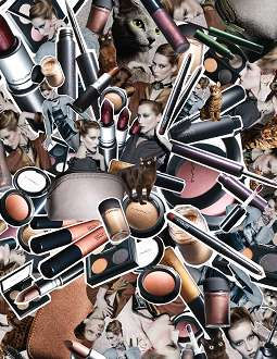 MAC Fabulous Felines 2010 fall makeup collection MAC Fabulous Felines Makeup Collection for Fall 2010 + Promo Pictures