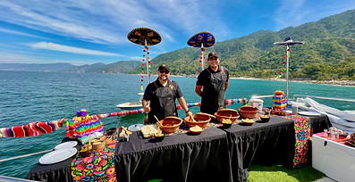 Taco Bar on a private yacht in Puerto Vallarta - 1.jpeg