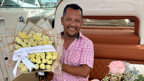 Puerto Vallarta Engagement Idea: Private Yacht Proposal with Sunset Views