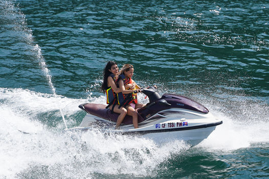 Jetski with two people