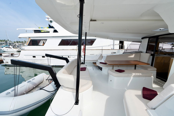 Luxury catamaran charter in Nuevo Vallarta