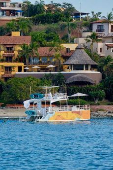 catamaran in puerto vallarta