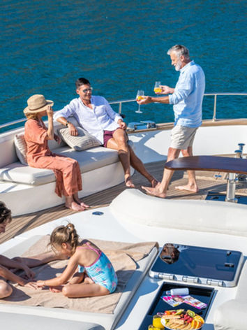 Family kid friendly yacht charter in Puerto Vallarta