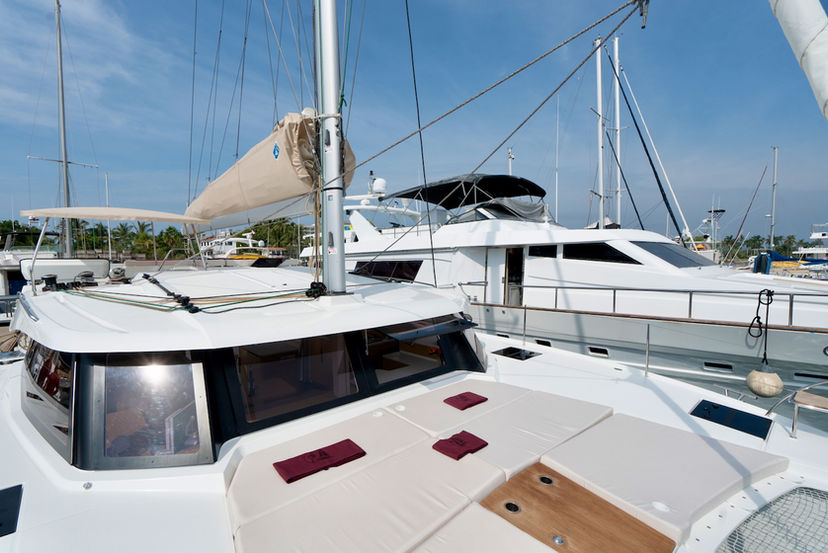 Luxury catamaran charter in Nuevo Vallarta