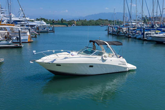 Yac ht rental for couples proposal Nuevo Vallarta Mexico