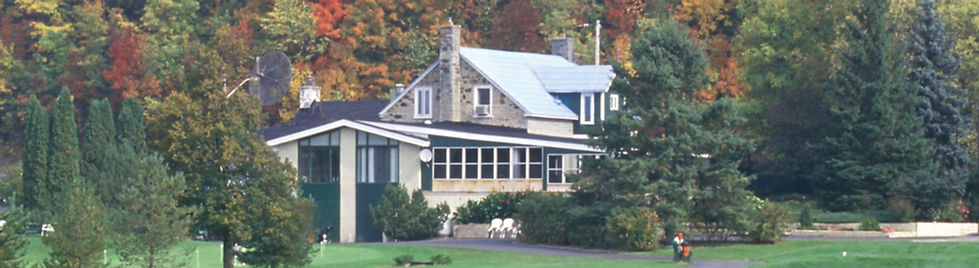 Exterior painting house on golf course