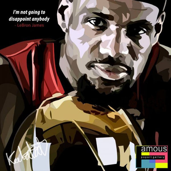 Thumbnail: Lebron James Pop Art