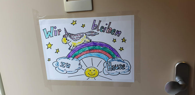 Na dann malen wir halt auch einen Regenbogen :-)