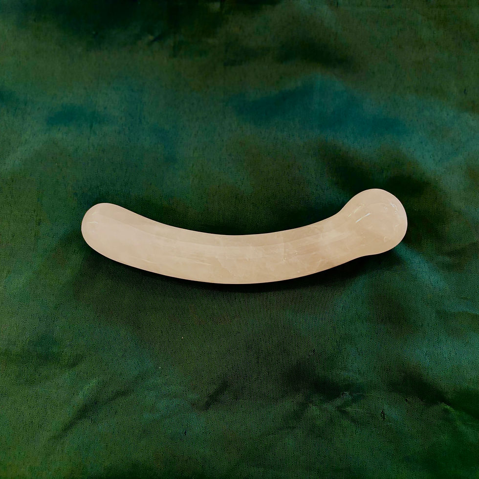 Clear Quartz Yoni Wand