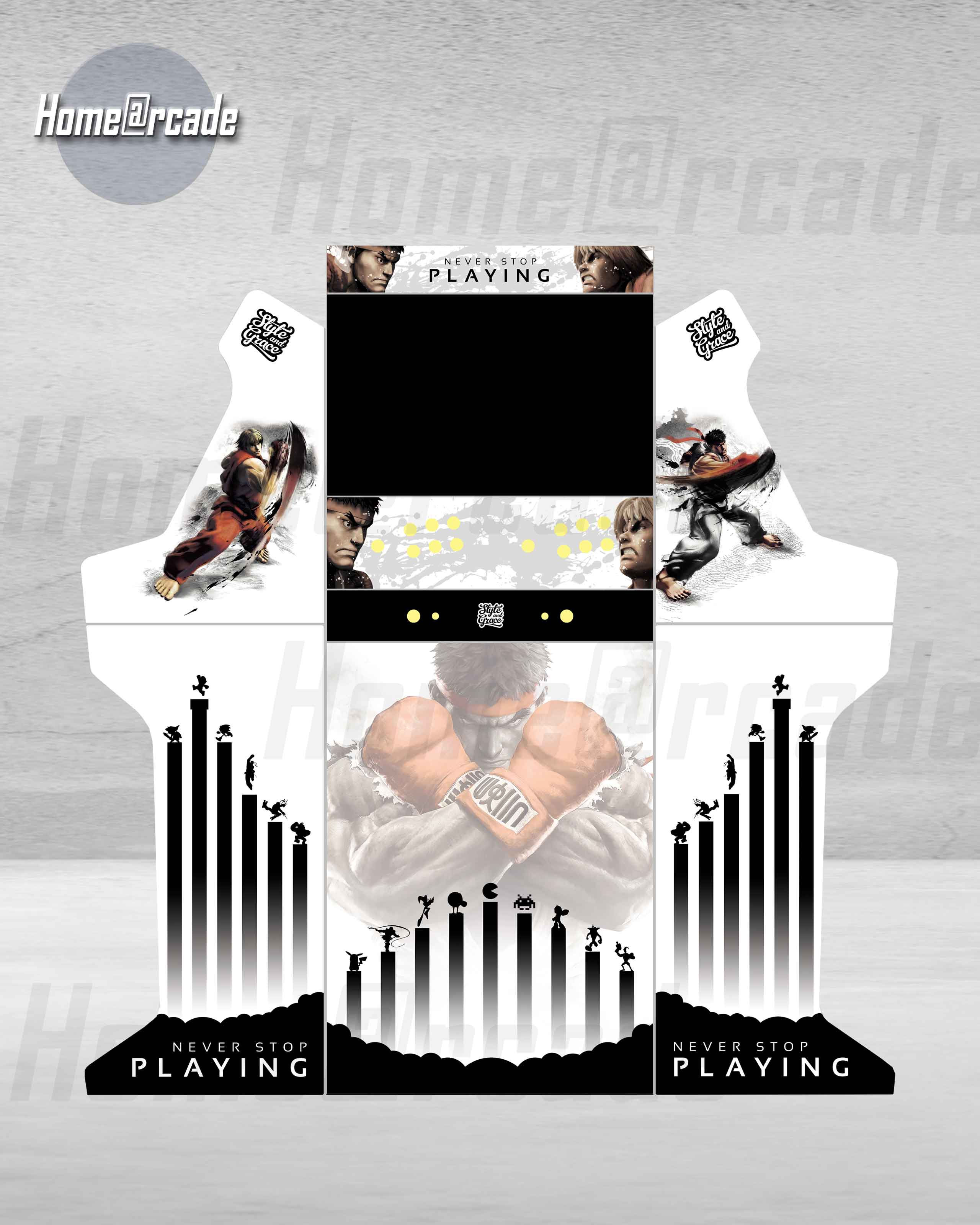 Sticker Never Stop Playing