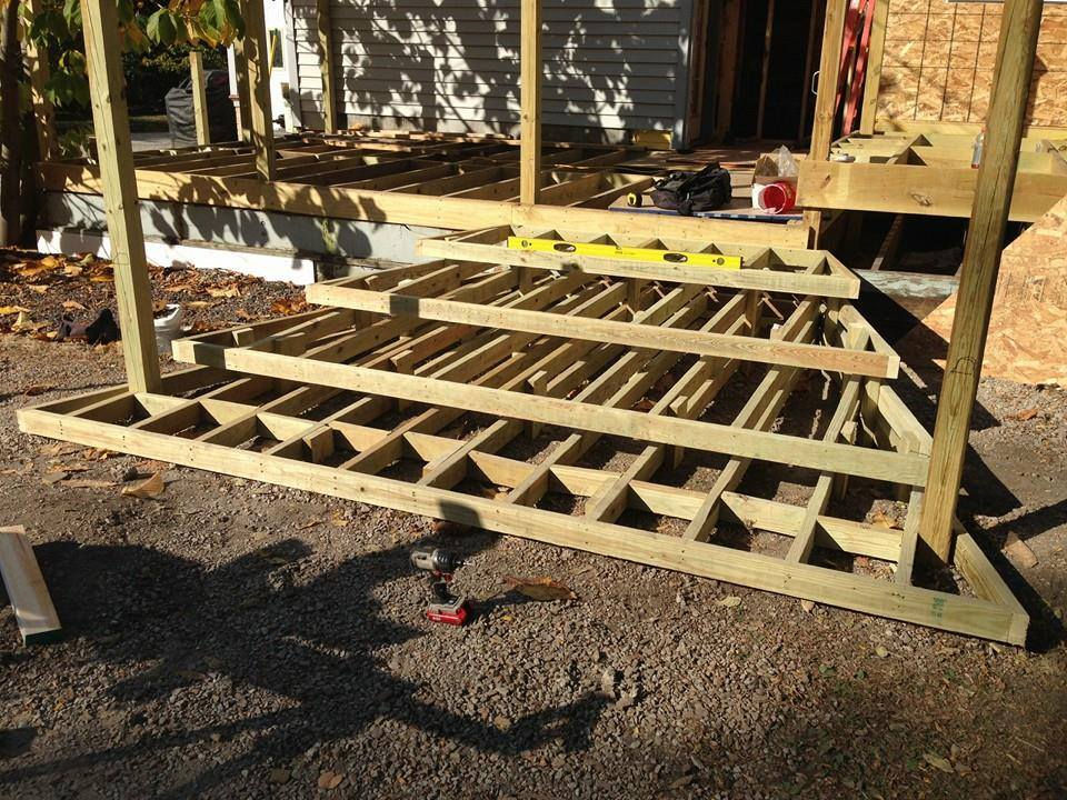 Composite 2 level Deck