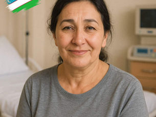 Nasiba from Uzbekistan Recovers After Knee Replacement Surgery in India