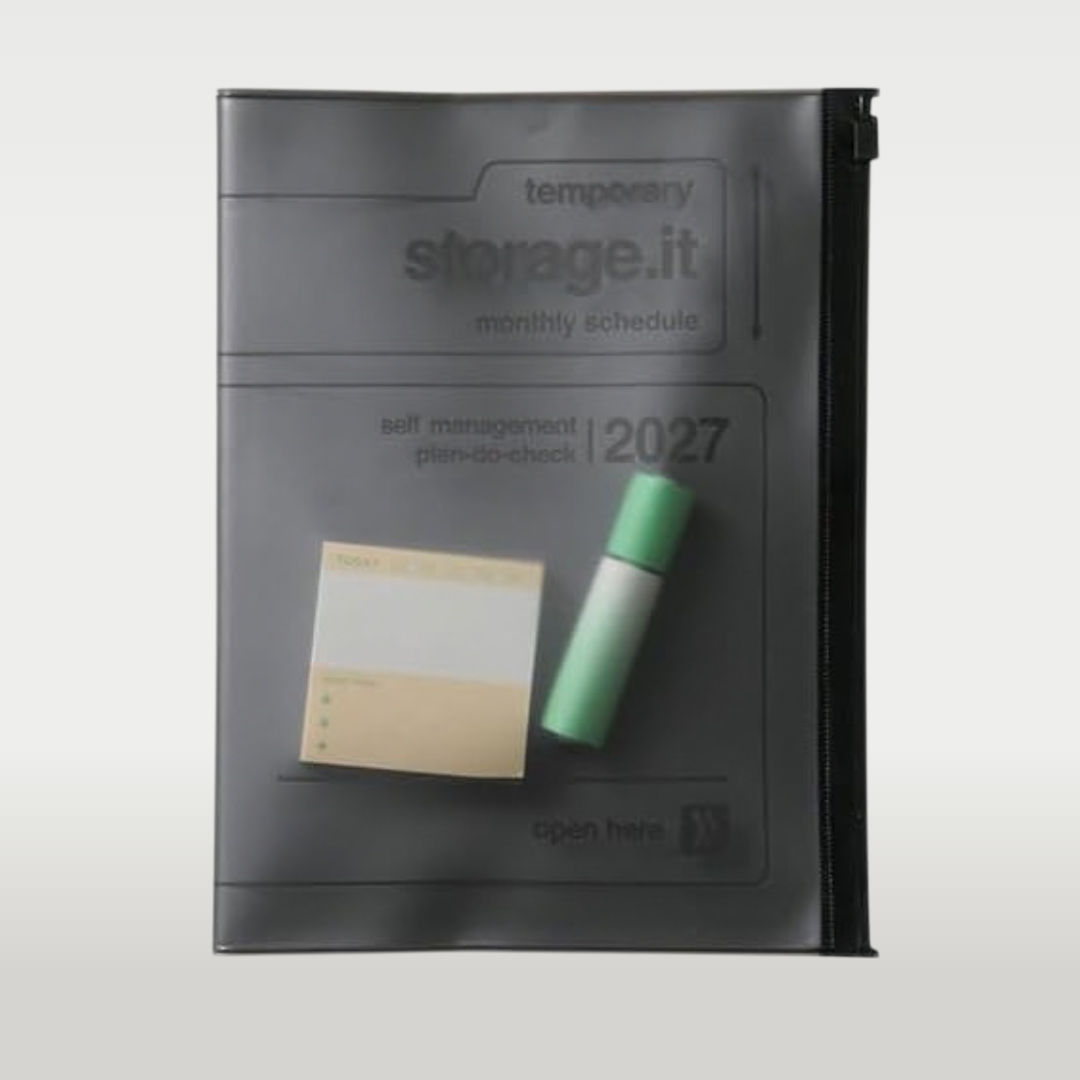 【Pre-Order】【日本製】2027 年手帳 2027 Planner (Storage Functional Cover)