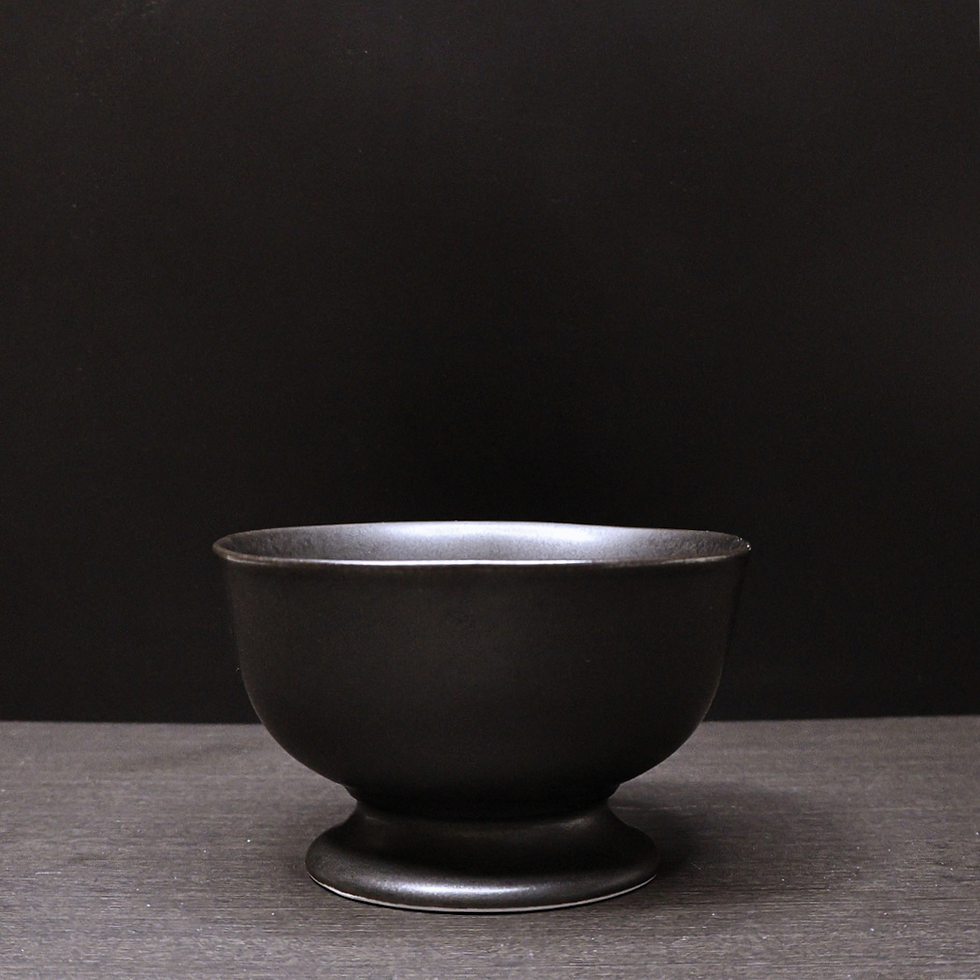 Thumbnail: 【現貨/Pre-Order】【日本製】鐵黑美濃燒甜品小碗 Iron Black Mino Ware Dessert Bowl (Small)