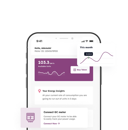 Monitor & Manage your Energy, Obtain Insights on the Homepage!