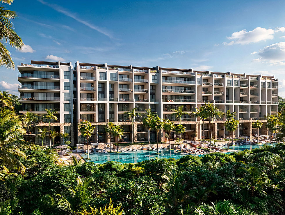Condos Development - Distrito Xcalacoco Beach