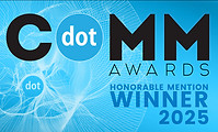 Blue DotComm Awards Honorable Mention Logo