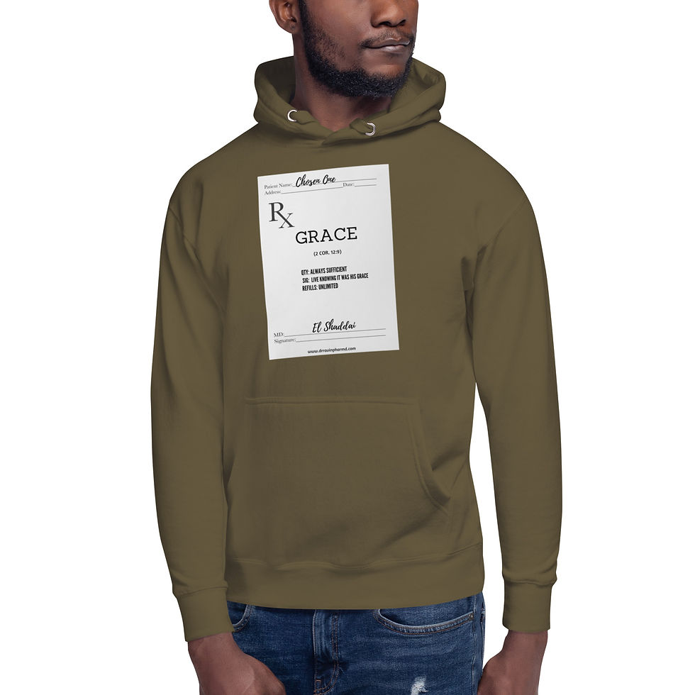 Thumbnail: Prescriptions for Real Life Hoodie: GRACE
