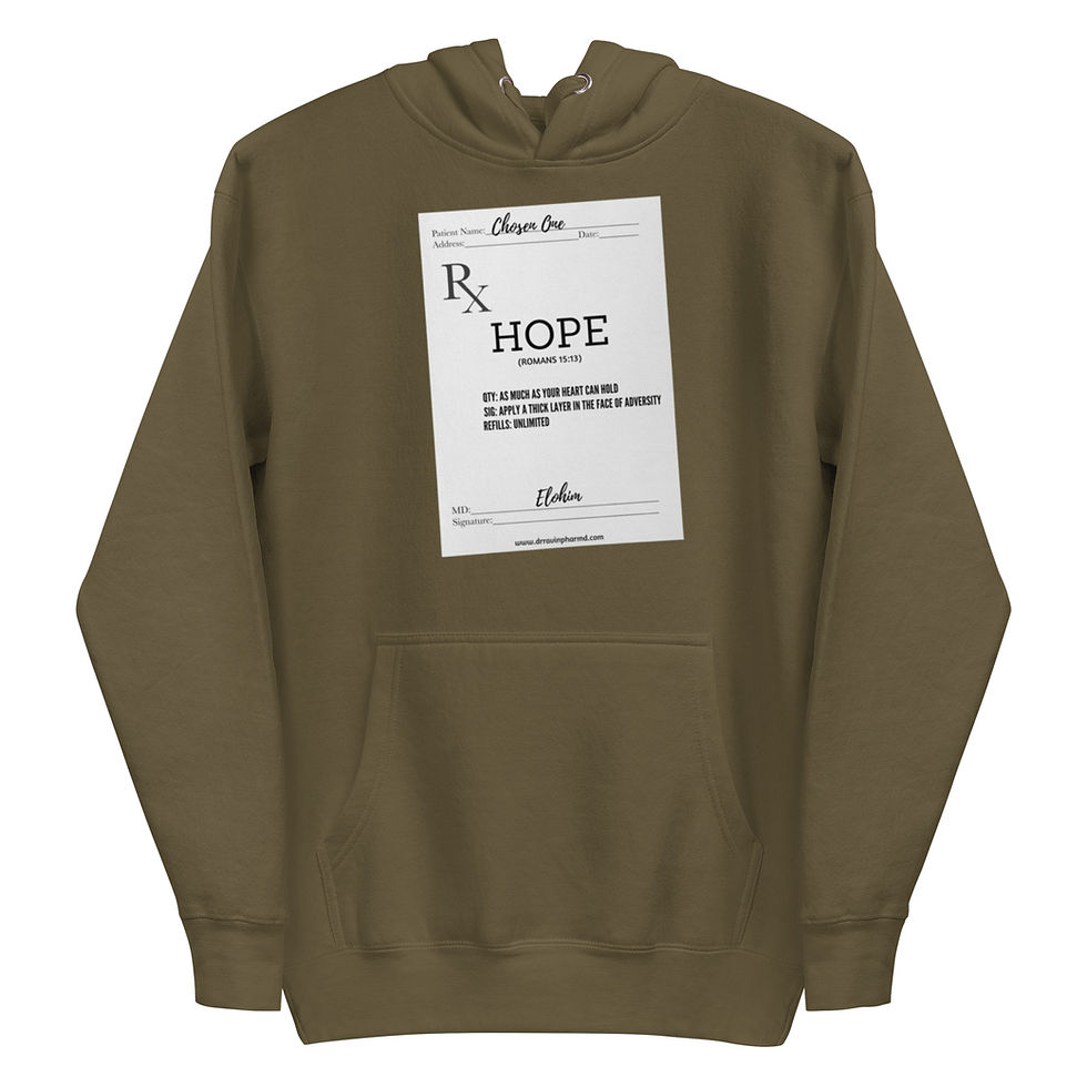 Thumbnail: Prescriptions for Real Life Hoodie: HOPE