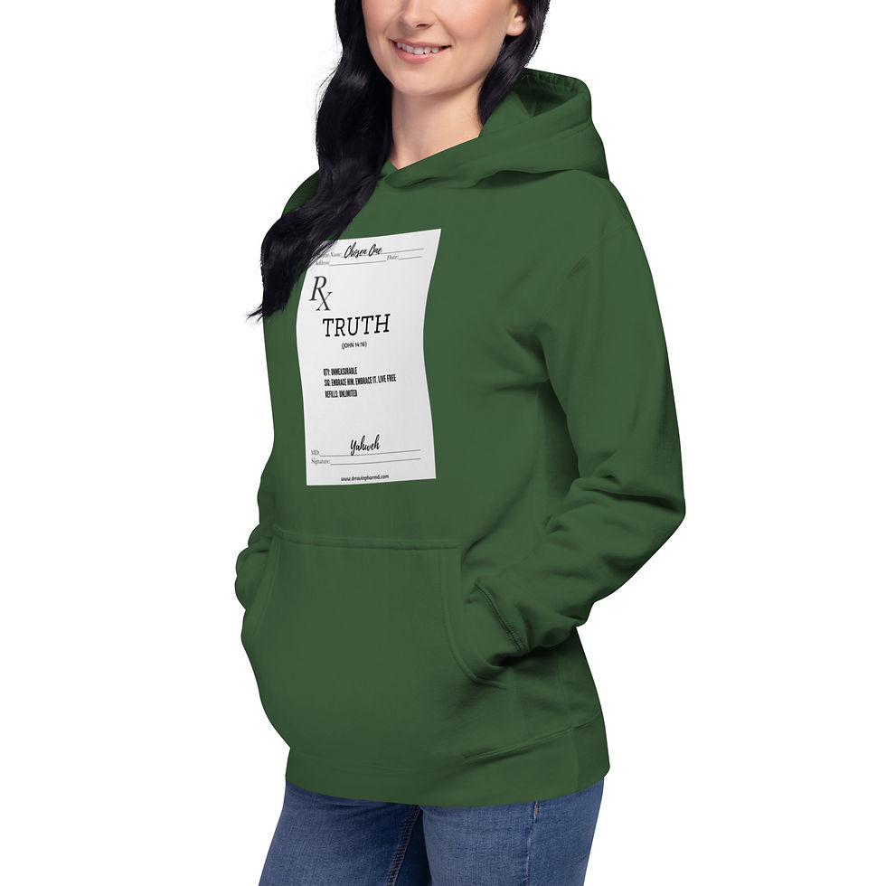Thumbnail: Prescriptions for Real Life Hoodie: TRUTH