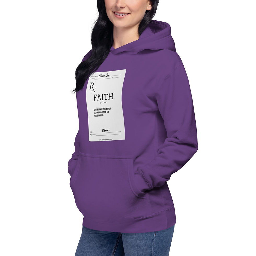Thumbnail: Prescriptions for Real Life Hoodie: Faith
