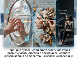 Первинна аутосенсорність та естетична стадія розвитку особистості: від помилки сенсорного відзеркалення до формування залежної поведінки